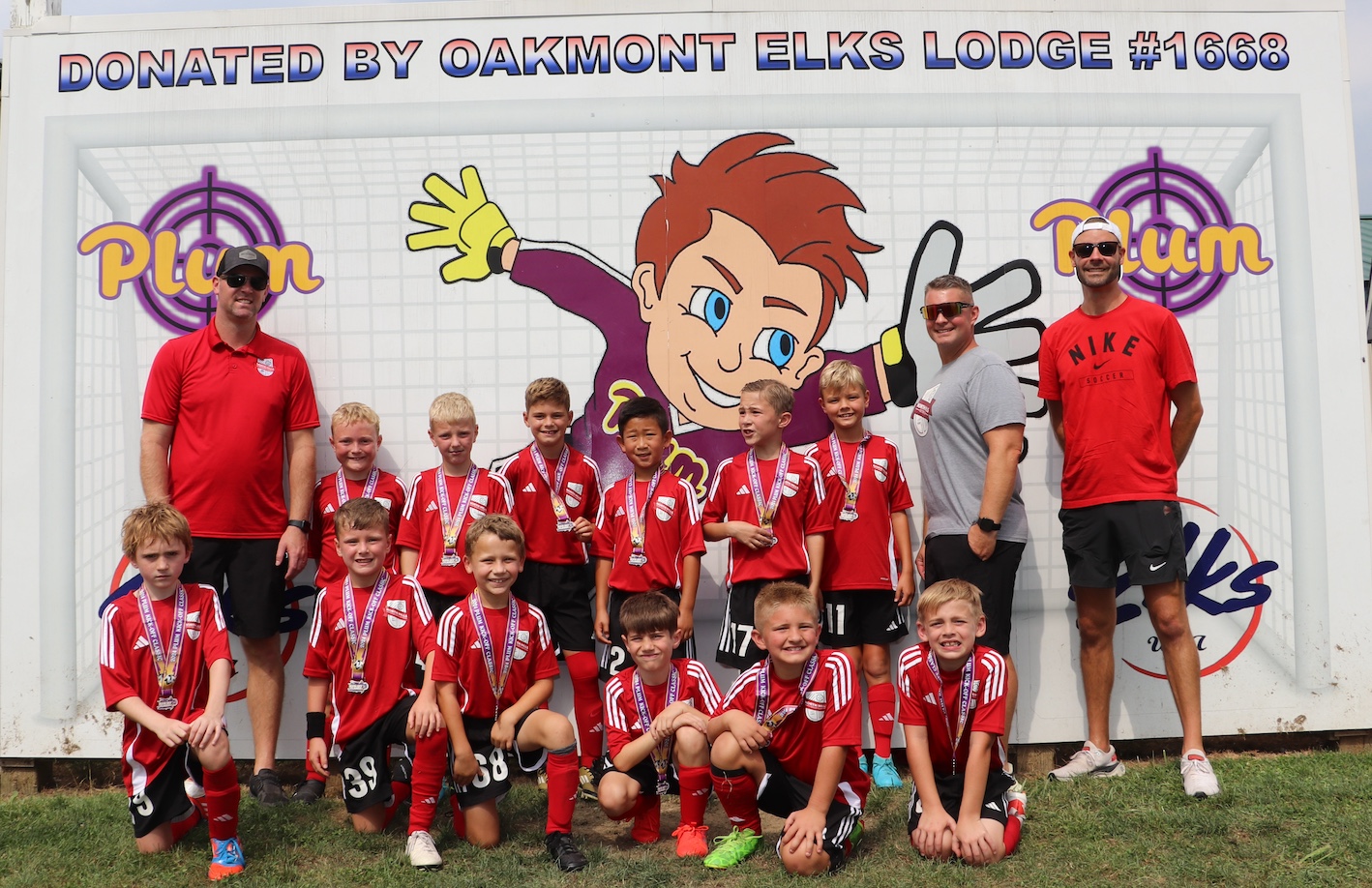 Boys U10 BRONZE Purple