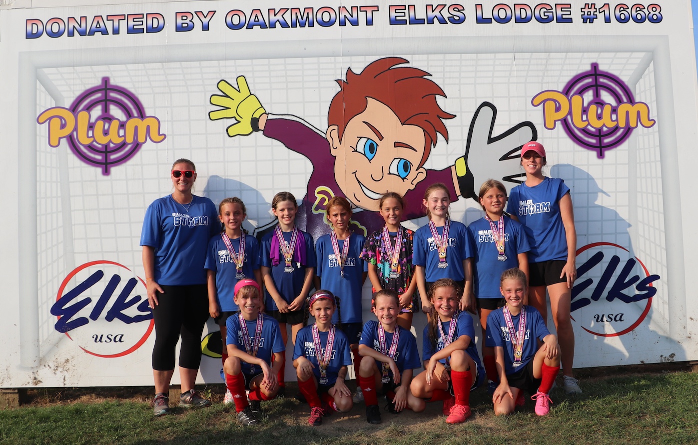 Girls U10 BRONZE Purple
