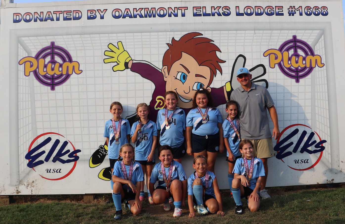 Girls U10 BRONZE White